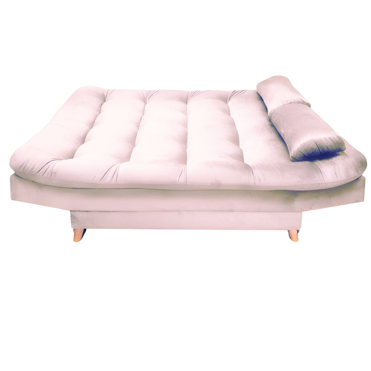 Sofá Cama Magic Palo de Rosa 180x30cm de Tres Puestos Reclinable Con Tapizado Acolchado y Antifluido - SOFAS Y POLTRONAS | Bylmo