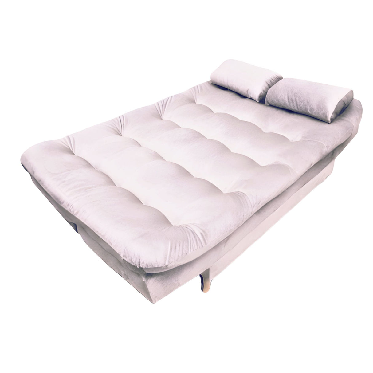 Sofá Cama Magic Palo de Rosa 180x30cm de Tres Puestos Reclinable Con Tapizado Acolchado y Antifluido - SOFAS Y POLTRONAS | Bylmo
