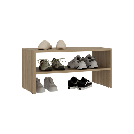 Zapatero Silpa Fresno 72x34.9cm Horizontal de Dos Niveles para Seis Zapatos - ZAPATEROS | Bylmo