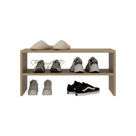 Zapatero Silpa Fresno 72x34.9cm Horizontal de Dos Niveles para Seis Zapatos - ZAPATEROS | Bylmo