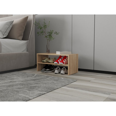 Zapatero Silpa Fresno 72x34.9cm Horizontal de Dos Niveles para Seis Zapatos - ZAPATEROS | Bylmo