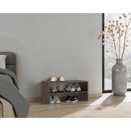 Zapatero Silpa Milan 72x34.9cm Horizontal de Dos Niveles para Seis Zapatos - ZAPATEROS | Bylmo