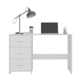 Escritorio Eco Blanco 120.8x76.2cm con Tres Cajones y con Archivador - ESCRITORIOS | Bylmo