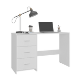 Escritorio Eco Blanco 120.8x76.2cm con Tres Cajones y con Archivador - ESCRITORIOS | Bylmo