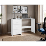 Escritorio Eco Blanco 120.8x76.2cm con Tres Cajones y con Archivador - ESCRITORIOS | Bylmo