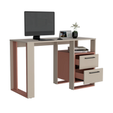 Escritorio Verlot Arupo Y Capri 120x75cm con Dos Cajones y con Archivador - ESCRITORIOS | Bylmo