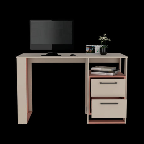 Escritorio Verlot Arupo Y Capri 120x75cm con Dos Cajones y con Archivador - ESCRITORIOS | Bylmo