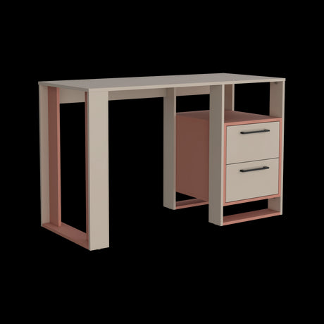 Escritorio Verlot Arupo Y Capri 120x75cm con Dos Cajones y con Archivador - ESCRITORIOS | Bylmo