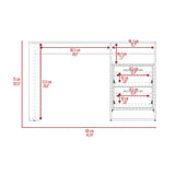 Escritorio Verlot Arupo Y Capri 120x75cm con Dos Cajones y con Archivador - ESCRITORIOS | Bylmo