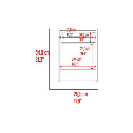 Combo Closet Francis Fresno Europeo Y Blanco 79.4x170.2cm con Cuatro Cajones y con Dos Puertas - CLOSETS | Bylmo