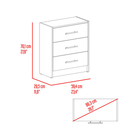 Combo Closet Francis Fresno Europeo Y Blanco 79.4x170.2cm con Cuatro Cajones y con Dos Puertas - CLOSETS | Bylmo