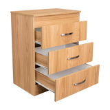 Combo Closet y Cómoda Mayer Fresno Europeo Y Blanco 141.1x164.2cm con Cuatro Cajones y con Cuatro Puertas - CLOSETS | Bylmo