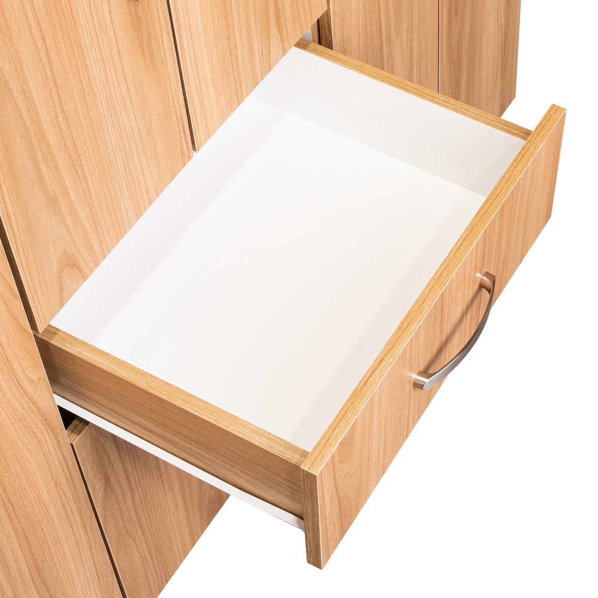 Combo Closet y Cómoda Mayer Fresno Europeo Y Blanco 141.1x164.2cm con Cuatro Cajones y con Cuatro Puertas - CLOSETS | Bylmo