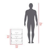 Combo Closet y Cómoda Mayer Fresno Europeo Y Blanco 141.1x164.2cm con Cuatro Cajones y con Cuatro Puertas - CLOSETS | Bylmo