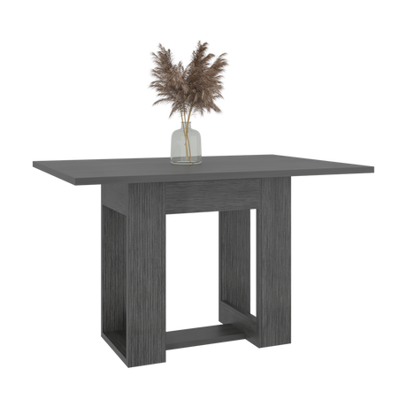Comedor Volterra Roble Gris 120x74cm Rectangular de Cuatro Puestos sin Sillas - COMEDORES | Bylmo