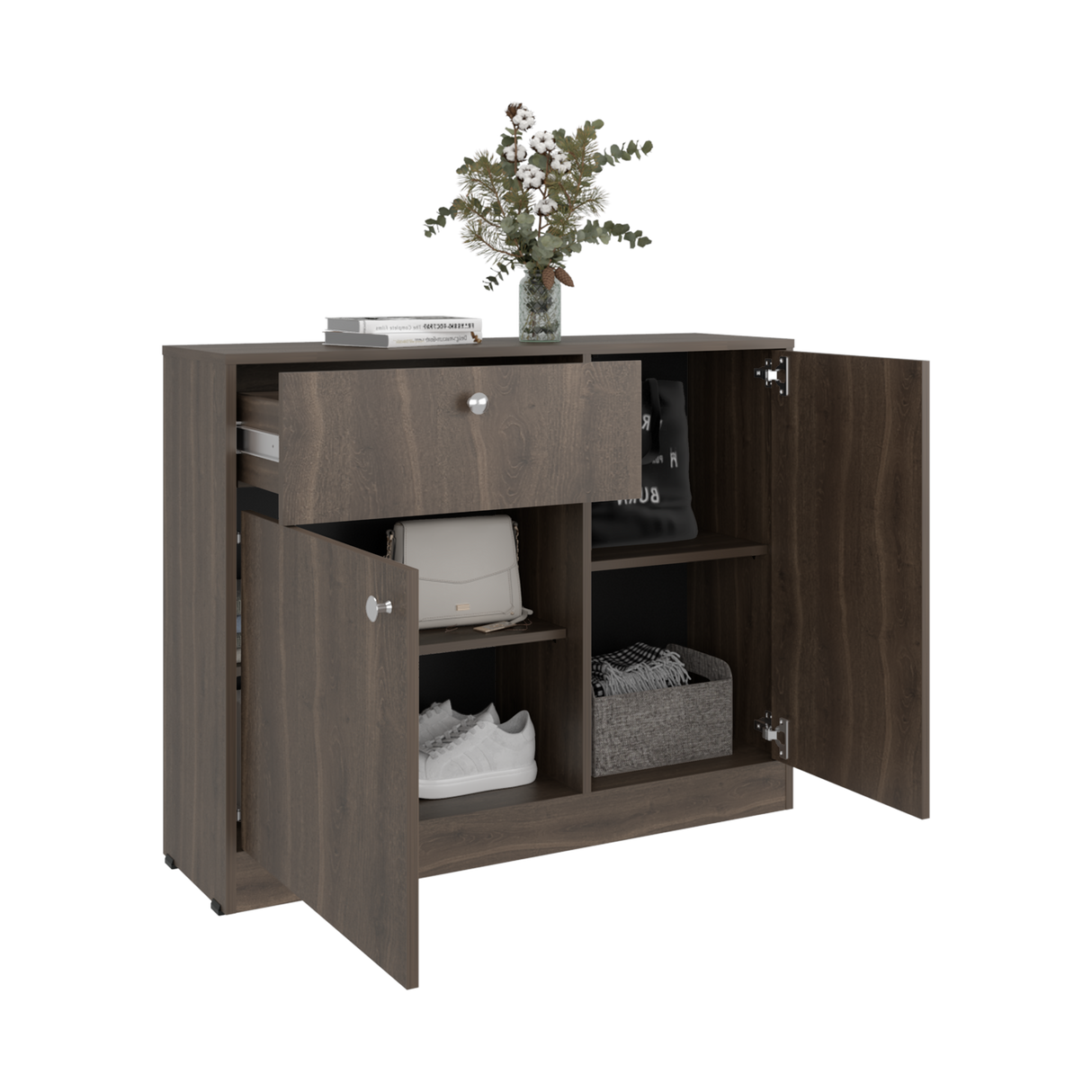 Cómoda Praga Milan 100x80cm de Dos Hileras con Un Cajón - CAJONERAS Y COMODAS | Bylmo