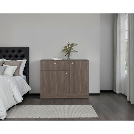 Cómoda Praga Milan 100x80cm de Dos Hileras con Un Cajón - CAJONERAS Y COMODAS | Bylmo