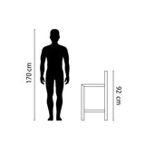 Punto Ecológico 64x92cm Multiusos de 36 Litros con Dos Canecas - BASUREROS Y PAPELERAS | Bylmo