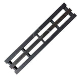 Base para Materas Exterior Tulipán Negro 27x5cm Rectangular Apto Para Intemperie - BASES PARA MATERAS DE EXTERIOR | Bylmo