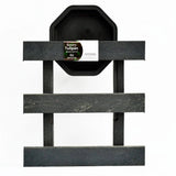 Base para Materas Exterior Tulipán Negro 28x5cm Cuadrado Apto Para Intemperie - BASES PARA MATERAS DE EXTERIOR | Bylmo