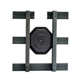 Base para Materas Exterior Tulipán Negro 35x5cm Cuadrado Apto Para Intemperie - BASES PARA MATERAS DE EXTERIOR | Bylmo