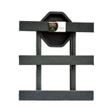 Base para Materas Exterior Tulipán Negro 35x5cm Cuadrado Apto Para Intemperie - BASES PARA MATERAS DE EXTERIOR | Bylmo