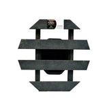 Base para Materas Exterior Tulipán Negro 35x5cm Circular Apto Para Intemperie - BASES PARA MATERAS DE EXTERIOR | Bylmo