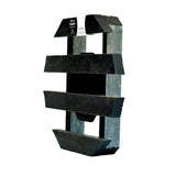 Base para Materas Exterior Tulipán Negro 35x5cm Circular Apto Para Intemperie - BASES PARA MATERAS DE EXTERIOR | Bylmo