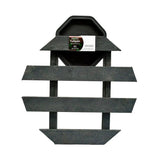 Base para Materas Exterior Tulipán Negro 35x5cm Circular Apto Para Intemperie - BASES PARA MATERAS DE EXTERIOR | Bylmo