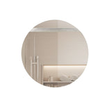 Espejo de Pared Florencia Natural 80x80cm Redondo Sin Marco y con Iluminación - ESPEJOS DE PARED | Bylmo