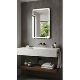 Espejo de Pared Napoles Natural 60x100cm Rectangular Sin Marco y con Iluminación - ESPEJOS DE PARED | Bylmo