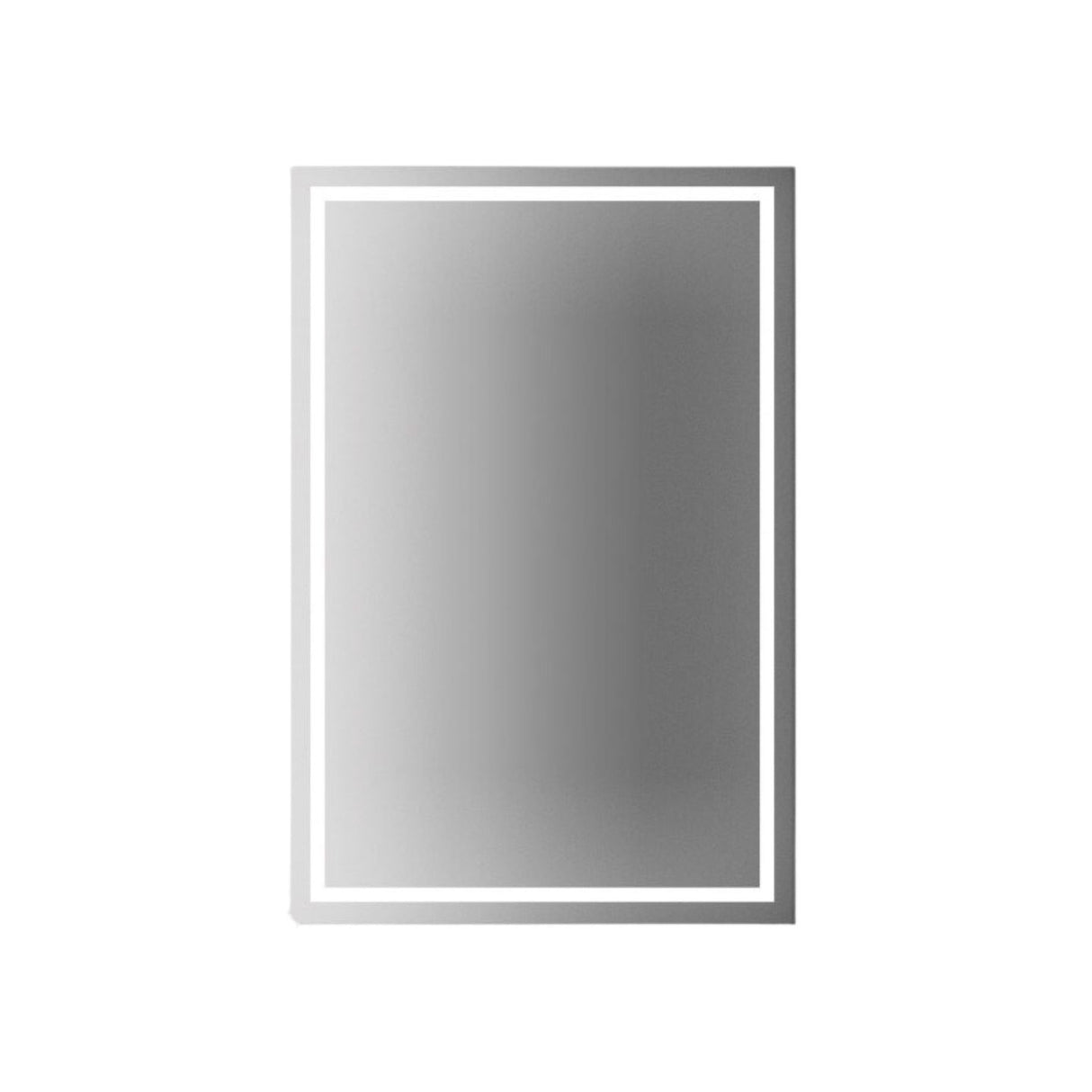 Espejo de Pared Napoles Natural 60x80cm Rectangular Sin Marco y con Iluminación - ESPEJOS DE PARED | Bylmo