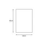 Espejo de Pared Napoles Natural 60x80cm Rectangular Sin Marco y con Iluminación - ESPEJOS DE PARED | Bylmo