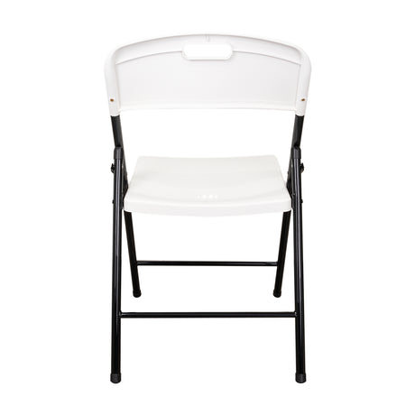 Set X 6 Sillas Interlocutoras BM F05 Blanco 39.5x79cm con Espaldar y sin Reposapies - SILLAS Y BUTACOS | Bylmo