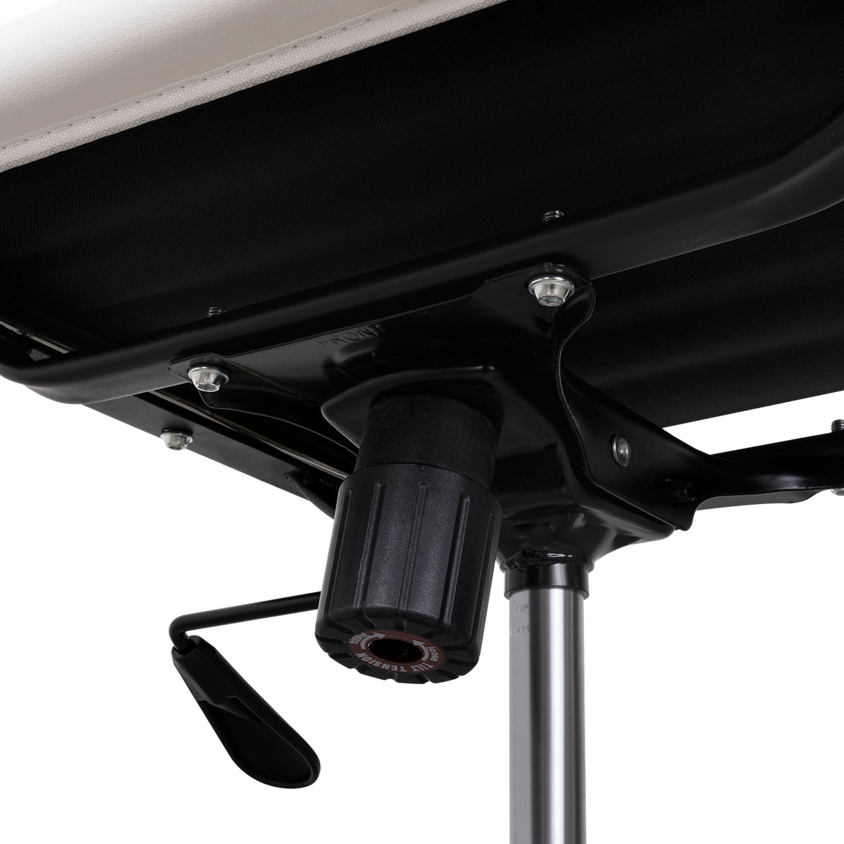 Silla de Oficina BM 530 Blanco 55x96cm con Apoyabrazos - SILLAS DE OFICINA | Bylmo