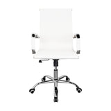Silla de Oficina BM 530 Blanco 55x96cm con Apoyabrazos - SILLAS DE OFICINA | Bylmo