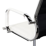 Silla de Oficina BM 530 Blanco 55x96cm con Apoyabrazos - SILLAS DE OFICINA | Bylmo