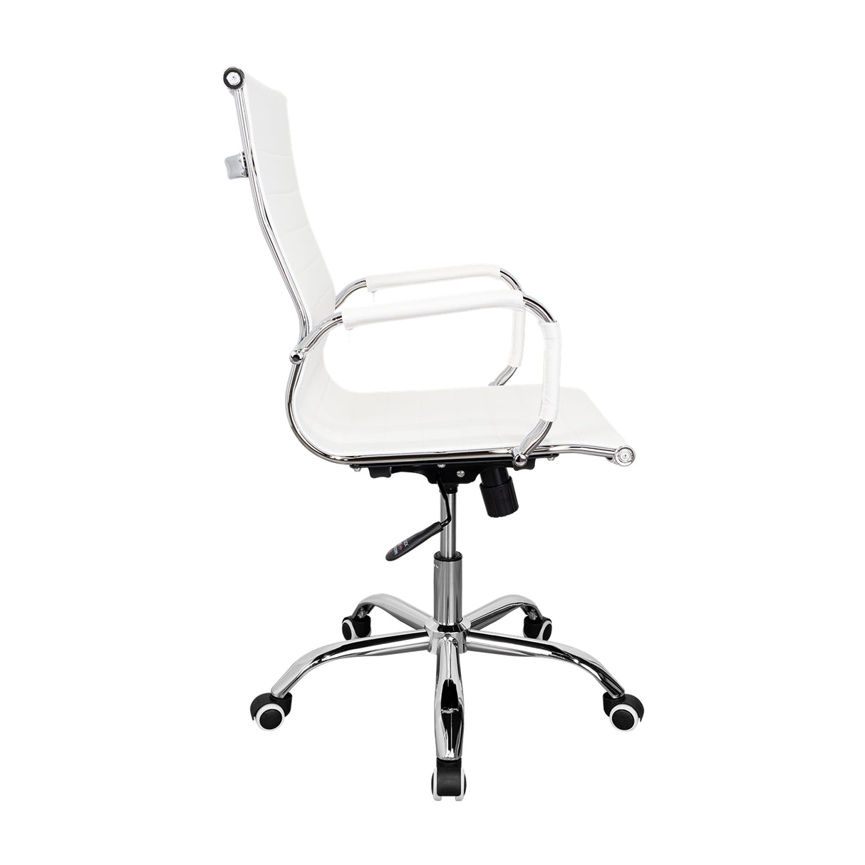 Silla de Oficina BM 530 Blanco 55x96cm con Apoyabrazos - SILLAS DE OFICINA | Bylmo