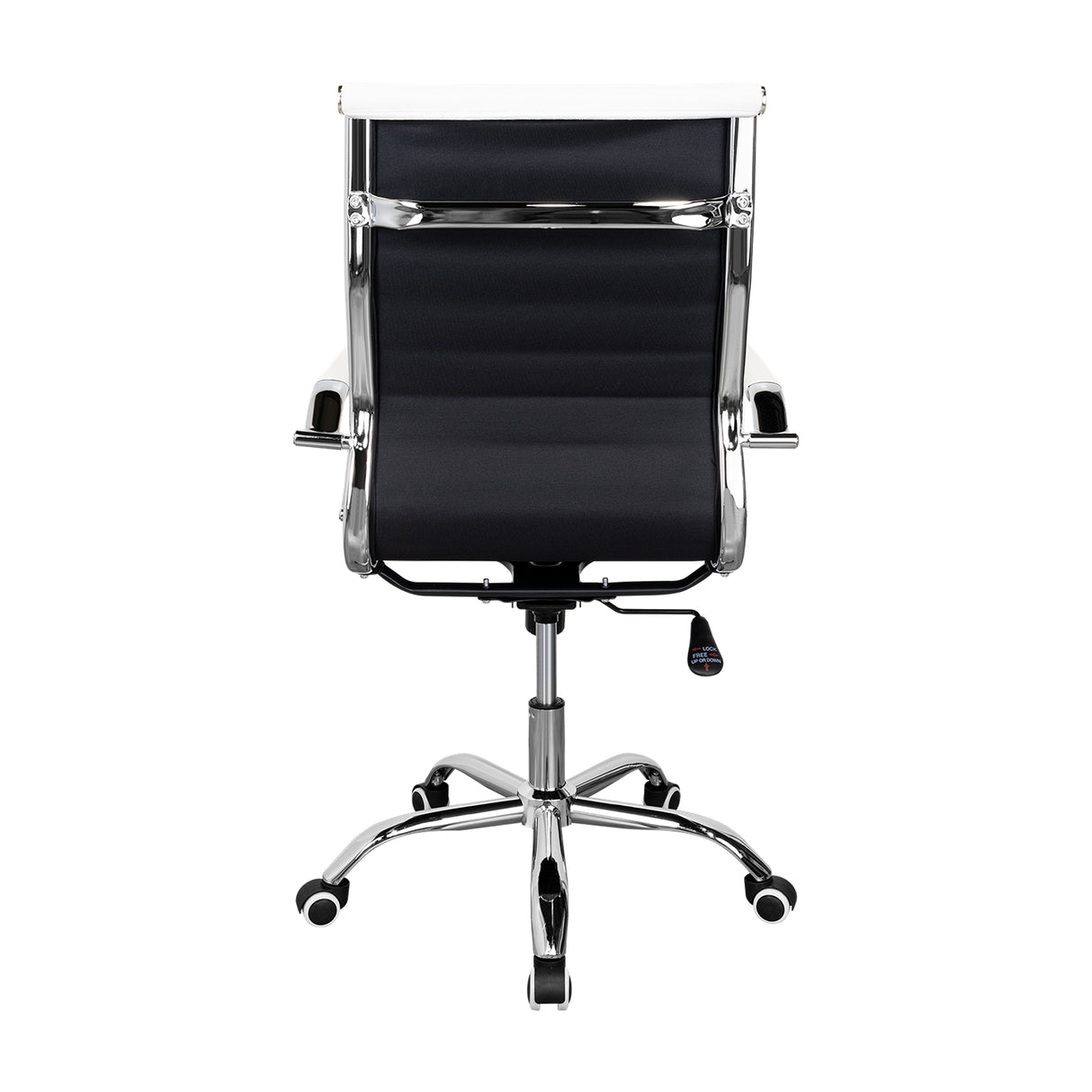 Silla de Oficina BM 530 Blanco 55x96cm con Apoyabrazos - SILLAS DE OFICINA | Bylmo