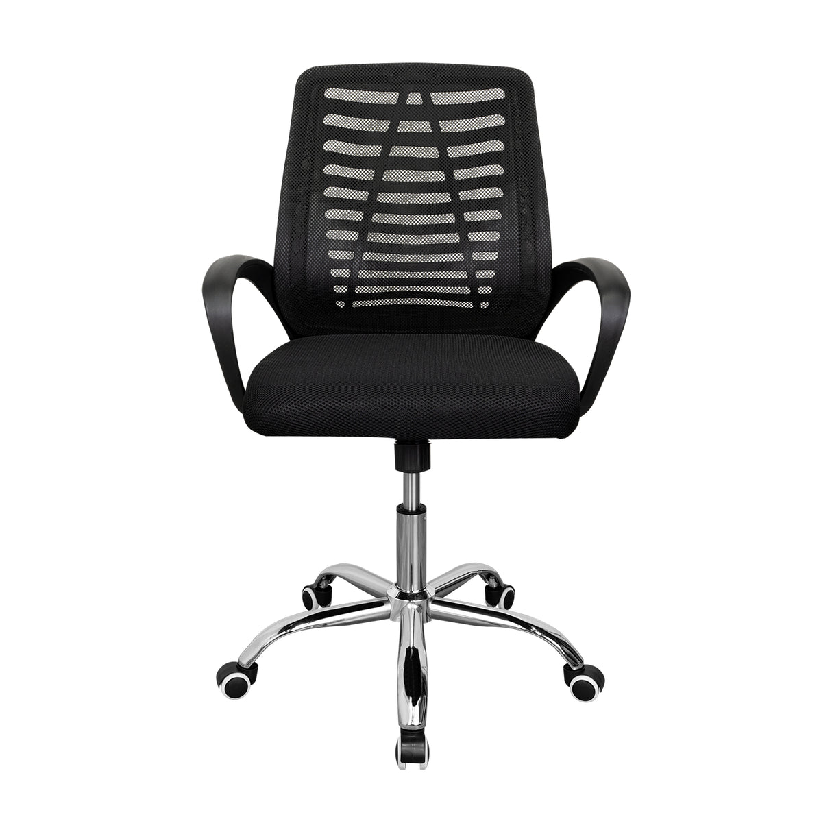 Silla de Oficina Liz Negro 61x99cm con Apoyabrazos - SILLAS DE OFICINA | Bylmo