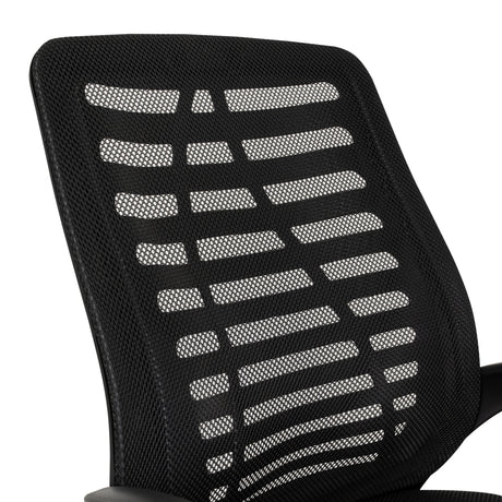 Silla de Oficina Liz Negro 61x99cm con Apoyabrazos - SILLAS DE OFICINA | Bylmo