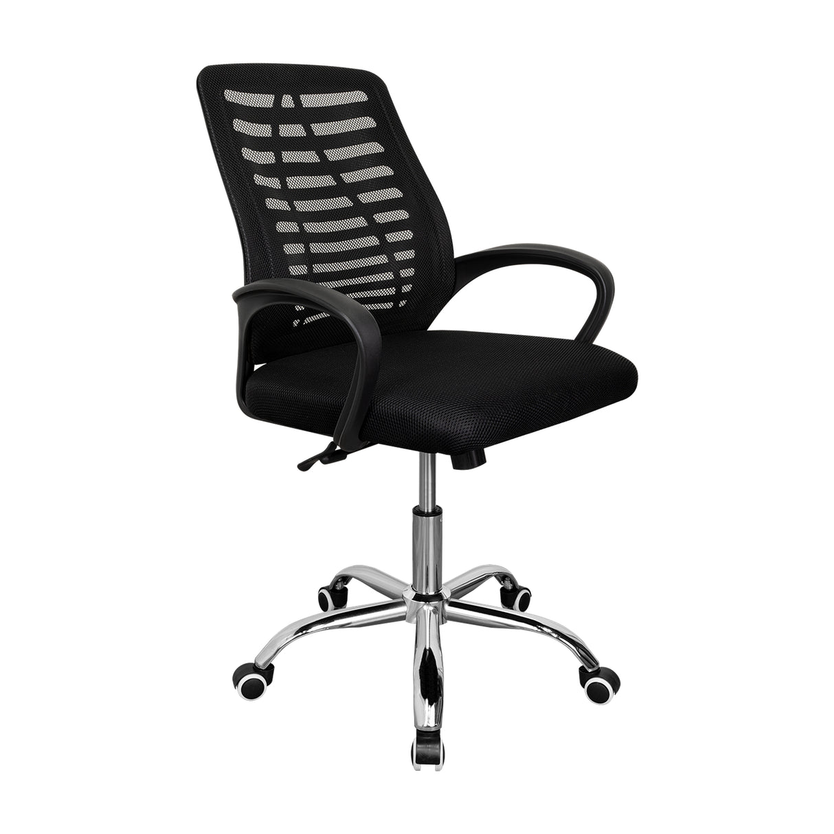 Silla de Oficina Liz Negro 61x99cm con Apoyabrazos - SILLAS DE OFICINA | Bylmo