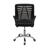 Silla de Oficina Liz Negro 61x99cm con Apoyabrazos - SILLAS DE OFICINA | Bylmo