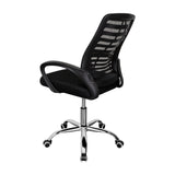 Silla de Oficina Liz Negro 61x99cm con Apoyabrazos - SILLAS DE OFICINA | Bylmo