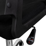 Silla de Oficina X57 Negro con Apoyabrazos, Soporte Lumbar y Apoya Cabezas