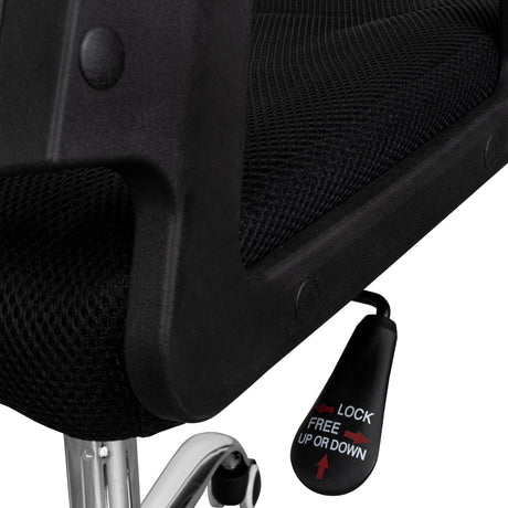 Silla de Oficina X57 Negro con Apoyabrazos, Soporte Lumbar y Apoya Cabezas