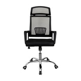 Silla de Oficina X57 Negro con Apoyabrazos, Soporte Lumbar y Apoya Cabezas