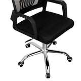 Silla de Oficina X57 Negro con Apoyabrazos, Soporte Lumbar y Apoya Cabezas