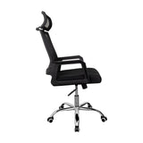 Silla de Oficina X57 Negro con Apoyabrazos, Soporte Lumbar y Apoya Cabezas