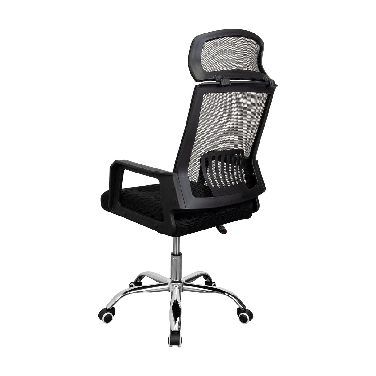 Silla de Oficina X57 Negro con Apoyabrazos, Soporte Lumbar y Apoya Cabezas